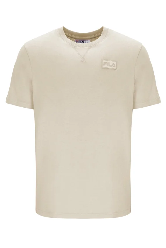 Maglietta unisex a maniche corte Benjiman color avena in pantaloncini