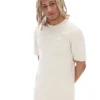 Maglietta unisex a maniche corte Benjiman color avena in pantaloncini