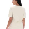 Maglietta unisex a maniche corte Benjiman color avena in pantaloncini