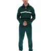Maglione Camilo a mezza zip in maglia Rain Forest