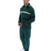 Maglione Camilo a mezza zip in maglia Rain Forest
