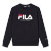 Maglione Classic Logo Crew "Black White"