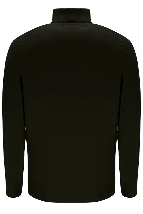 Maglione classico a collo alto 19th nero