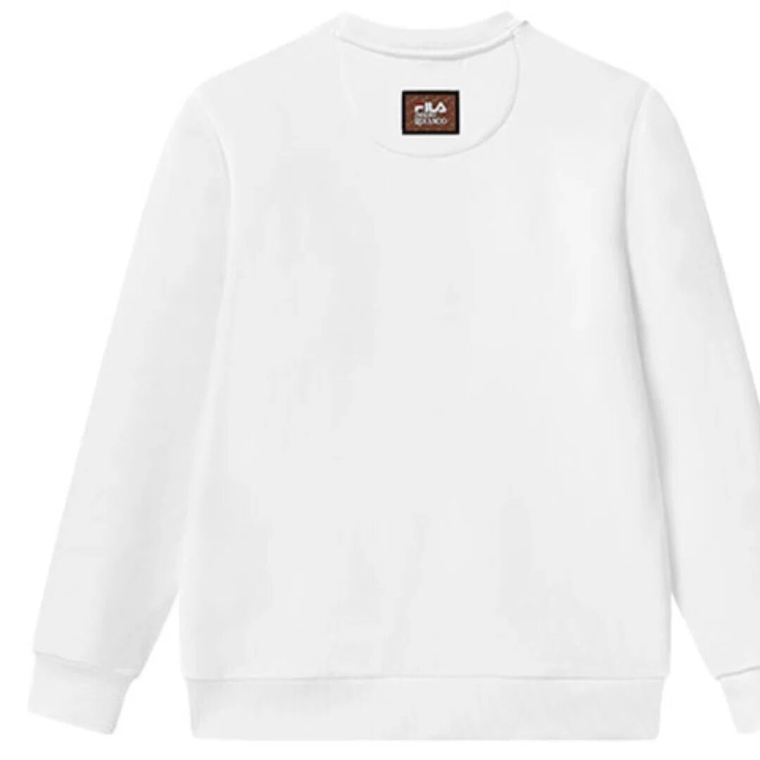 Maglione con grafica del logo "Bianco Nero"