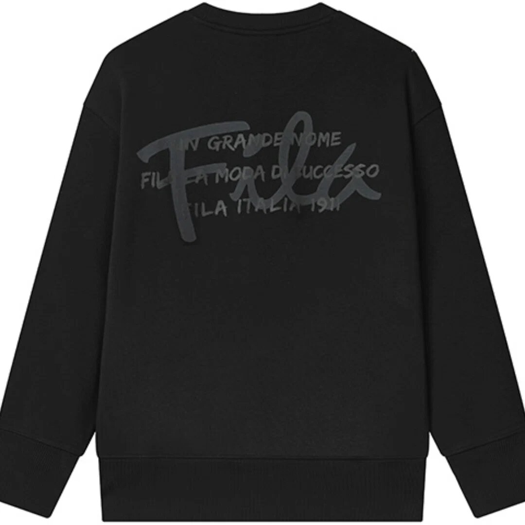 Maglione con logo "Nero"