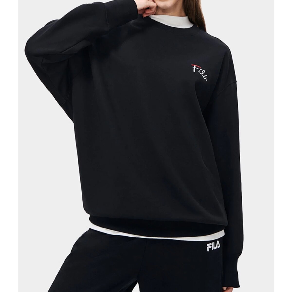 Maglione con logo "Nero"