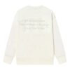 Maglione con stampa del logo "Bianco"