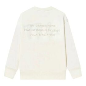 Maglione con stampa del logo “Bianco”