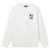 Maglione con stampa grafica "Bianco"