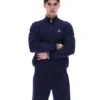 Maglione Fila Navy Ramy F-Box con zip a 1/4