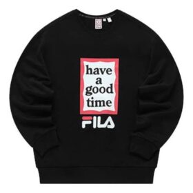 Maglione Fila x Have a good time "Nero Bianco Rosso"