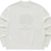 Maglione sportivo con grafica "Bianco Nero"