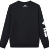 Maglione sportivo con stampa logo "Black White"