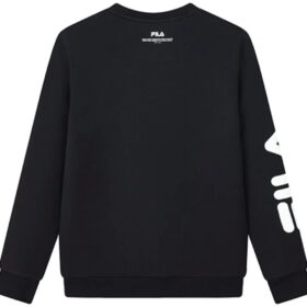 Maglione sportivo con stampa logo “Black White”