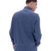Maglione Vintage Indigo Ramy F-Box con zip a 1/4