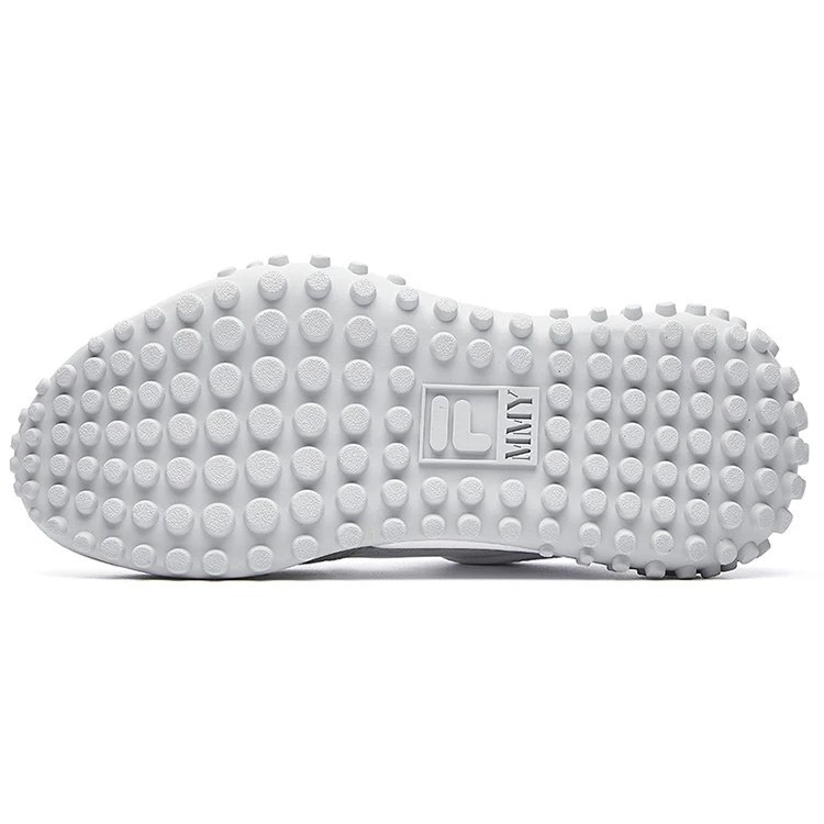 Mihara x Fila T1 Scarpe a pois bianco/grigio