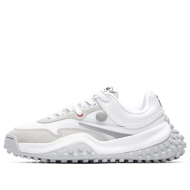 Mihara x Fila T1 Scarpe a pois bianco/grigio