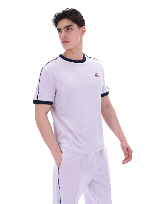 Misty Lilac Maglietta in velluto Basilio