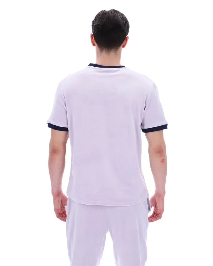 Misty Lilac Maglietta in velluto Basilio