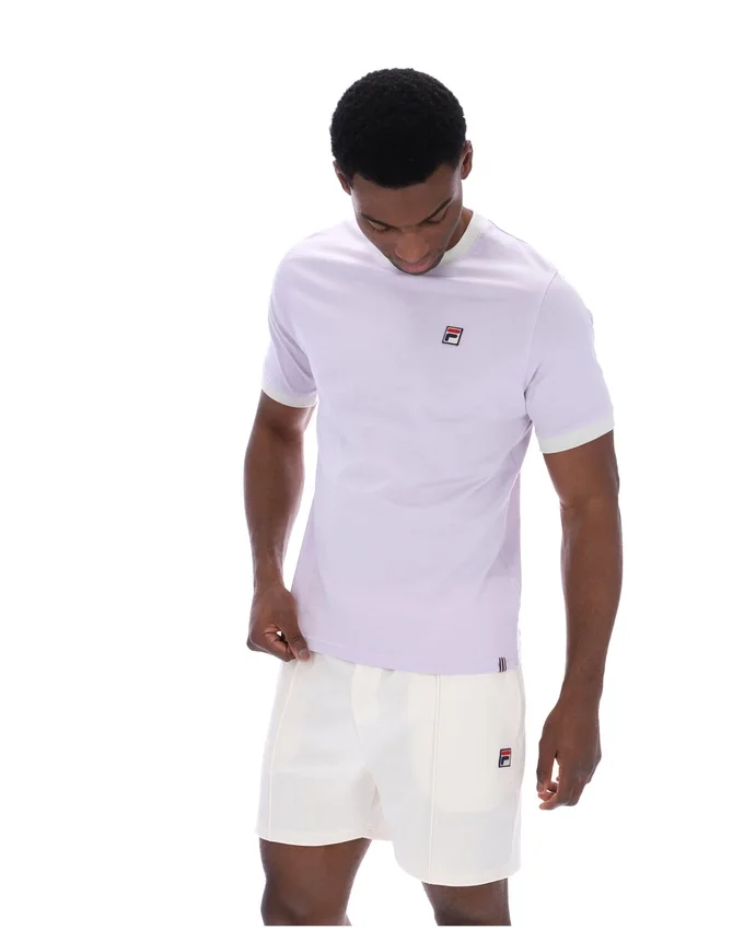 Misty Lilac - T-shirt Marconi Essential Ringer