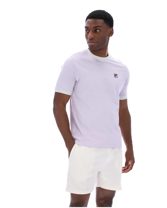 Misty Lilac - T-shirt Marconi Essential Ringer