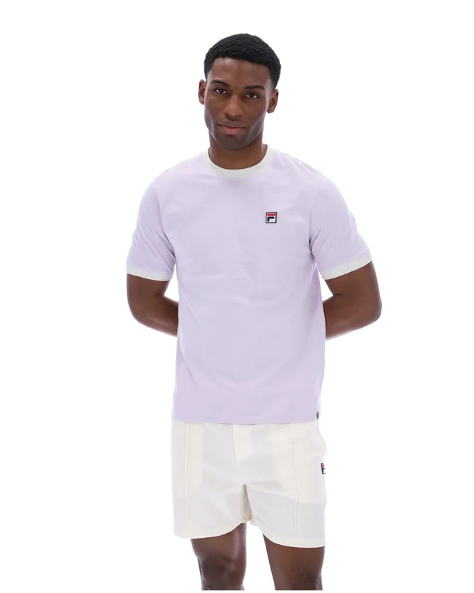 Misty Lilac - T-shirt Marconi Essential Ringer