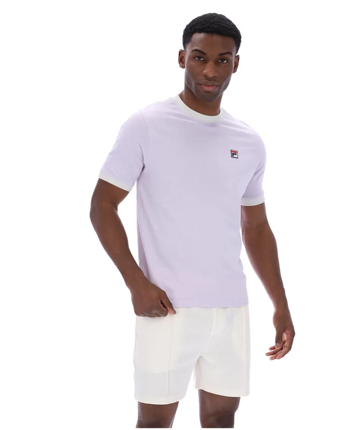 Misty Lilac - T-shirt Marconi Essential Ringer
