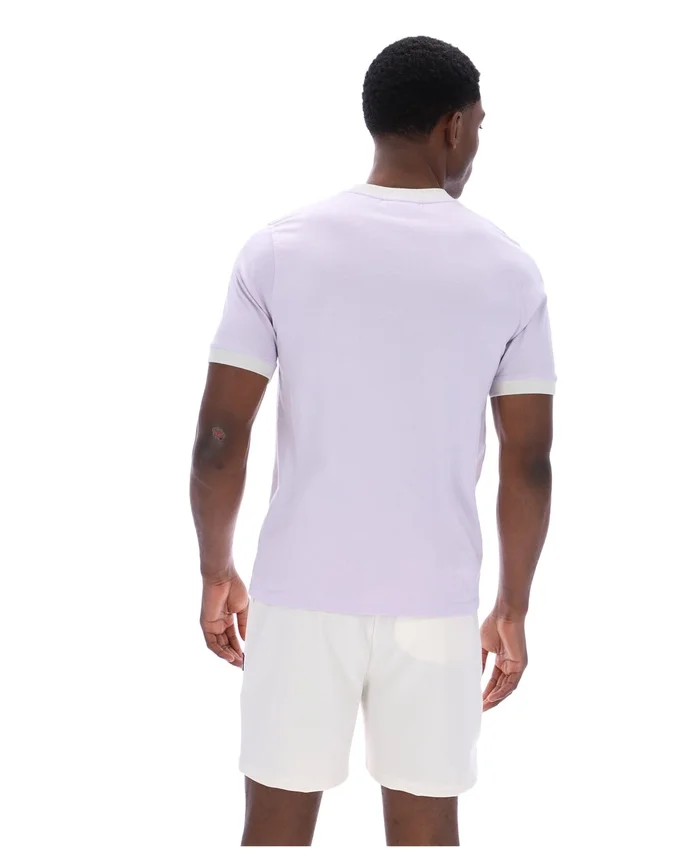 Misty Lilac - T-shirt Marconi Essential Ringer