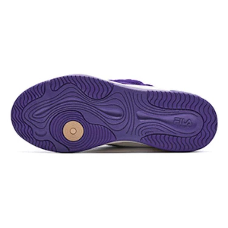 Scarpe da skate basse mix "Bianco Viola"