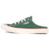 Mocassino casual con bordo rinforzato verde