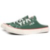 Mocassino casual con bordo rinforzato verde