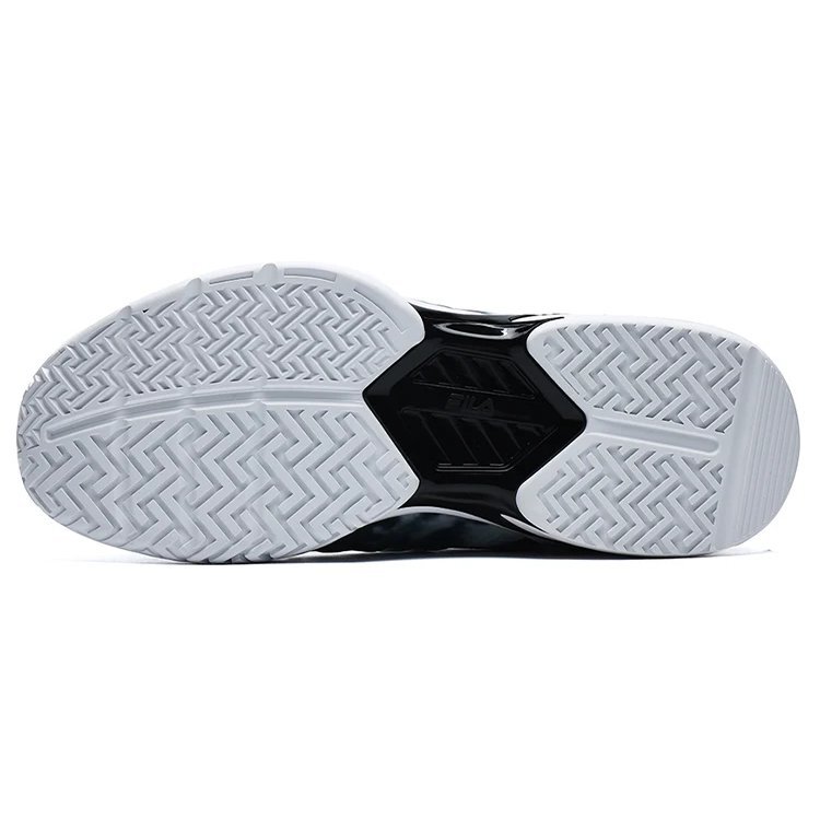 MSGM x Fila Heritage-FHT Low-Top Bianco/Nero/Bandhnu