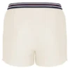 Pantaloncini a righe con tasche in spugna High Tide color Gardenia