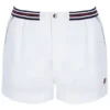 Pantaloncini bianchi High Tide in spugna con tasche a righe