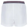 Pantaloncini bianchi High Tide in spugna con tasche a righe