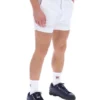 Pantaloncini bianchi High Tide in spugna con tasche a righe