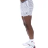 Pantaloncini bianchi High Tide in spugna con tasche a righe