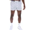 Pantaloncini bianchi High Tide in spugna con tasche a righe