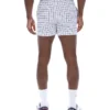 Pantaloncini bianchi High Tide in spugna con tasche a righe