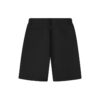 Pantaloncini casual in tessuto traspirante e dalla vestibilità ampia, neri