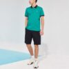 Pantaloncini casual in tessuto traspirante e dalla vestibilità ampia, neri