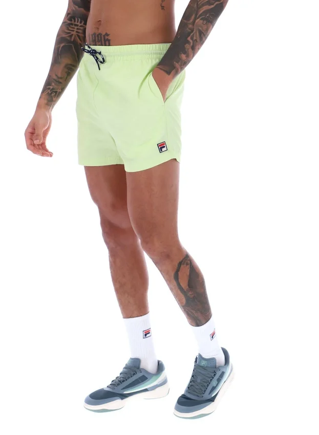 Pantaloncini da bagno Artoni Shadow Lime