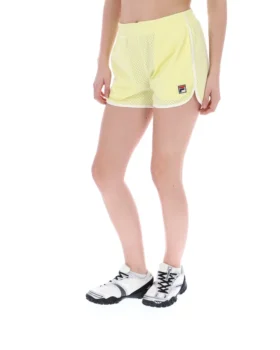 Pantaloncini da calcio Imperia giallo cera