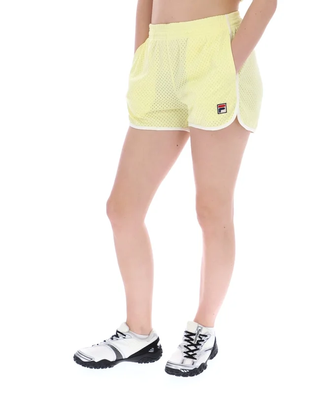 Pantaloncini da calcio Imperia giallo cera
