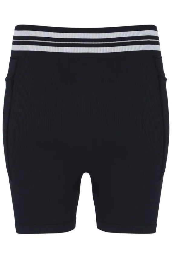 Pantaloncini da ciclismo senza cuciture Casa neri
