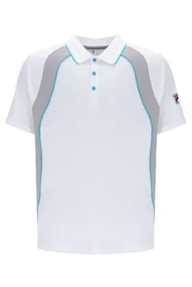 Pantaloncini da tennis a maniche corte Backspin bianca