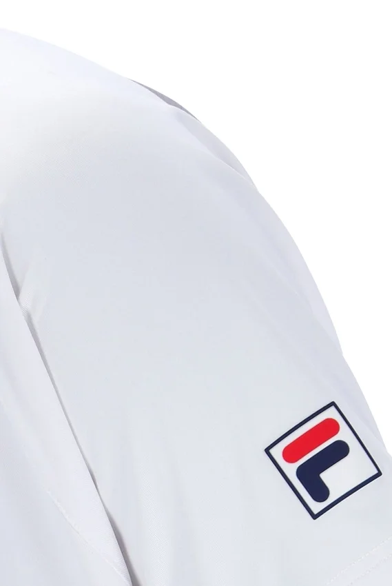 Pantaloncini da tennis a maniche corte Backspin bianca