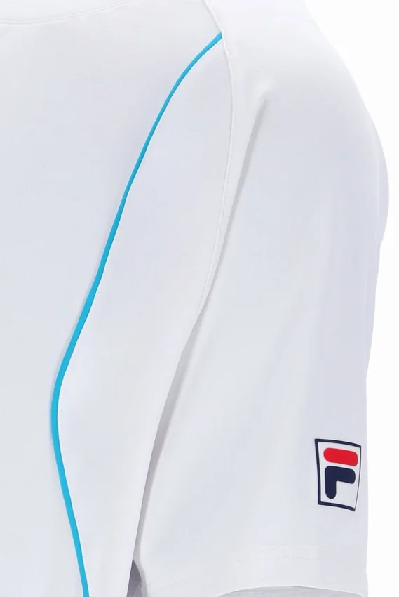 Pantaloncini da tennis a maniche corte Backspin bianca