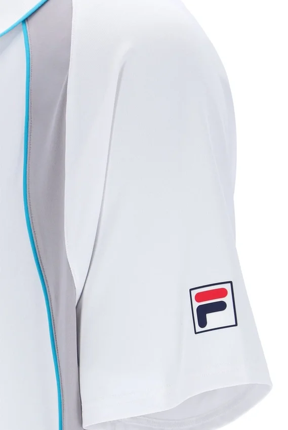 Pantaloncini da tennis a maniche corte Backspin bianca