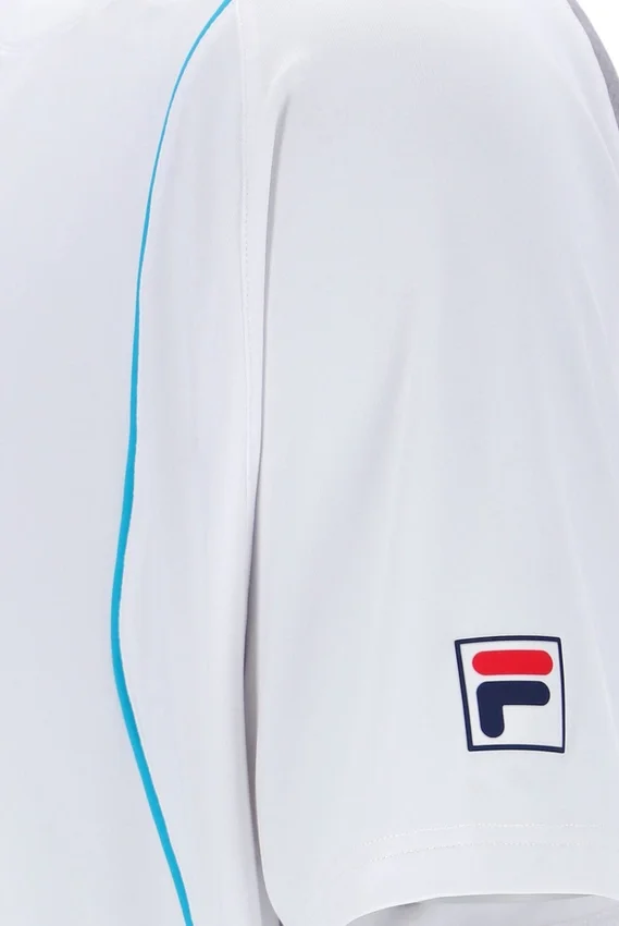 Pantaloncini da tennis a maniche corte Backspin bianca